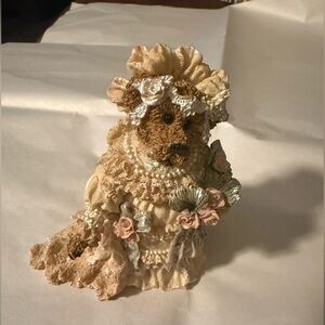 Vintage "Bailey The Bride" Boyd's Bears #227712 Bearstone Resin 1999 Figurine